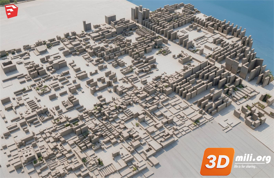 Environment element Skp Files 
